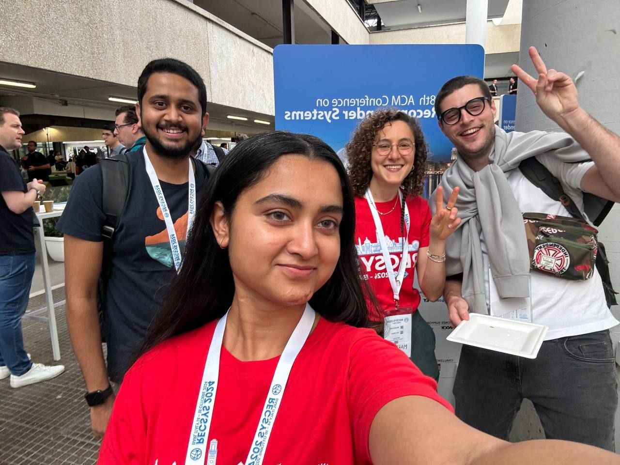 Having fun at RecSys 2024, Bari